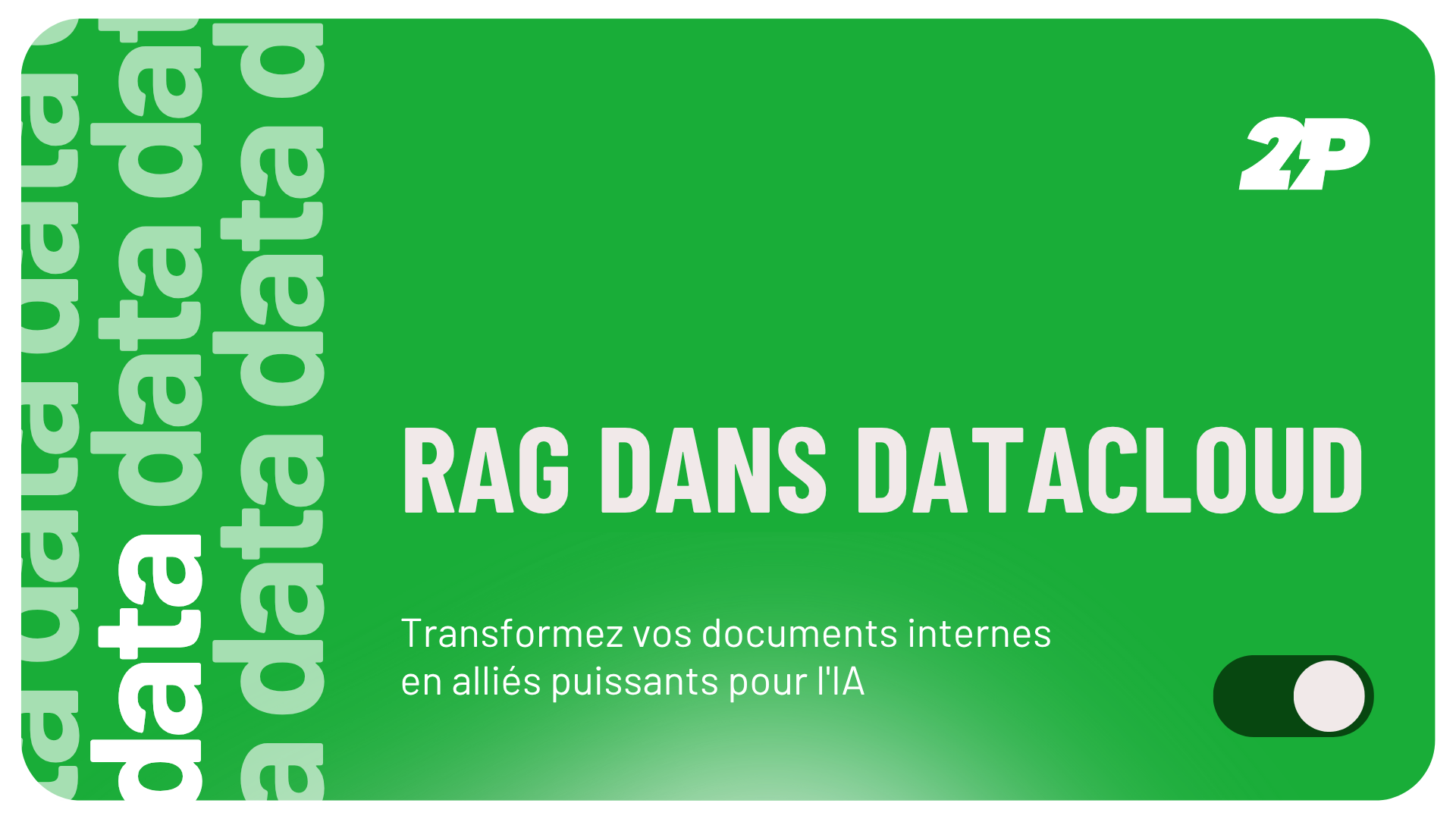 Bandeau article RAG dans Datacloud